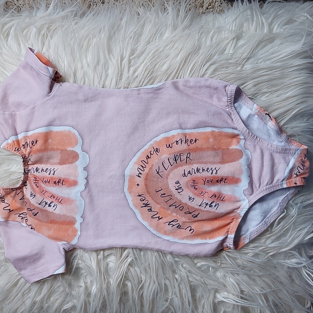Lililane Waymaker organic bodysuit/ leotard 5t